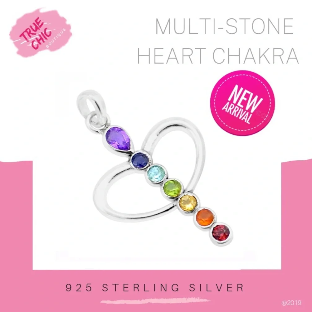 Multi-Stone Chakra Pendant - Picture 1 of 1